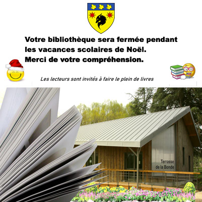 Fermeture de la bibliothèque