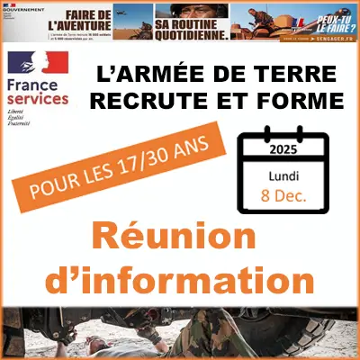 L'armée de terre recrute